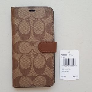 Coach Phone Case for Apple iPhone X & XS - NEW!